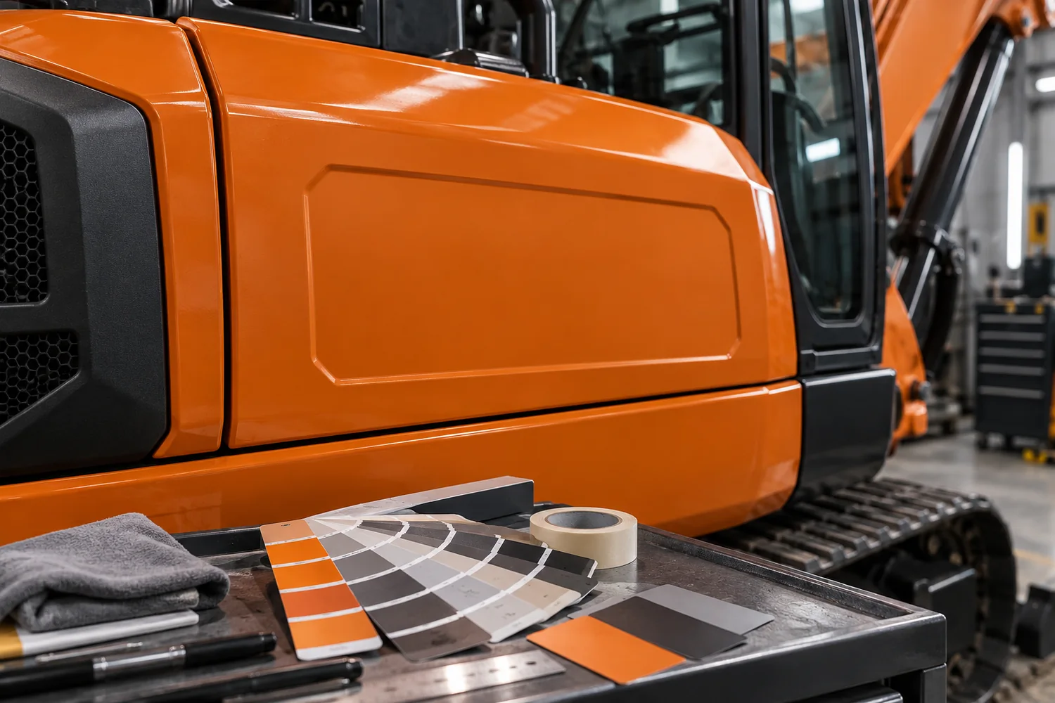Panneau de machine préparé pour une personnalisation OEM